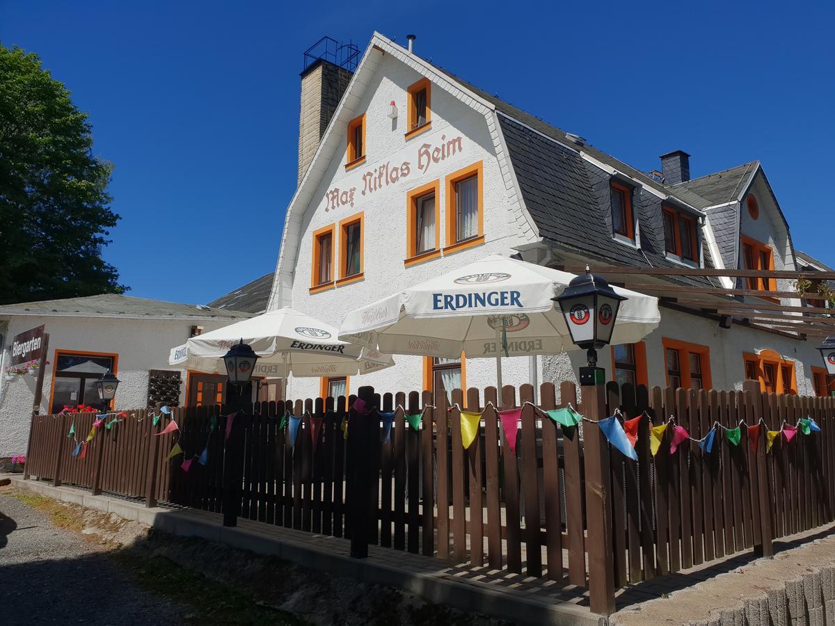 Ehrenfriedersdorf Pension Und Restaurant Die Burg מראה חיצוני תמונה